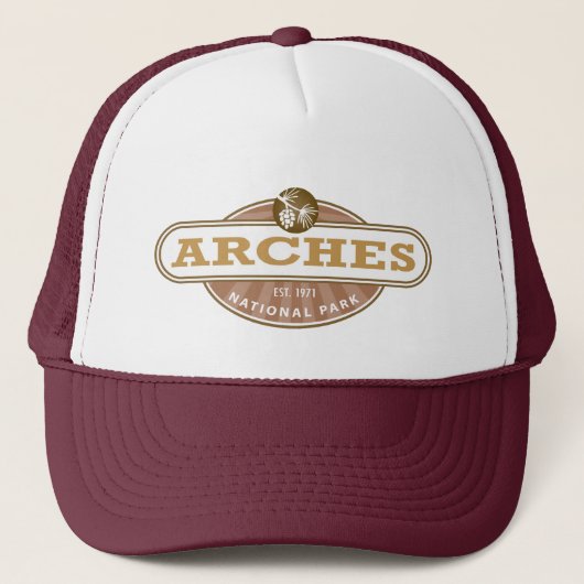 Nationaal park Arches Trucker Pet (Voorkant)