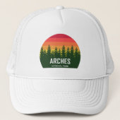 Nationaal park Arches Trucker Pet (Voorkant)