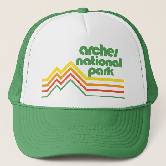 Nationaal park Arches Trucker Pet (Voorkant)