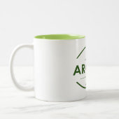 Nationaal park Arches Tweekleurige Koffiemok (Links)