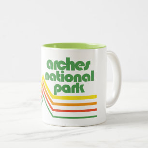 Nationaal park Arches Tweekleurige Koffiemok