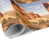 Nationaal park Arches, UT Cadeaupapier (Rol Hoek)