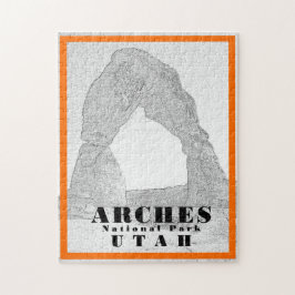 Nationaal park Arches - Utah - 11x14 - 252 pcs Legpuzzel