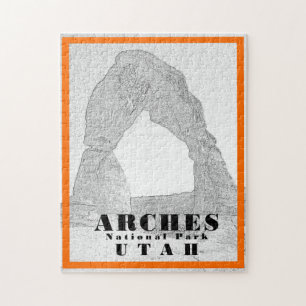 Nationaal park Arches - Utah - 11x14 - 252 pcs Legpuzzel