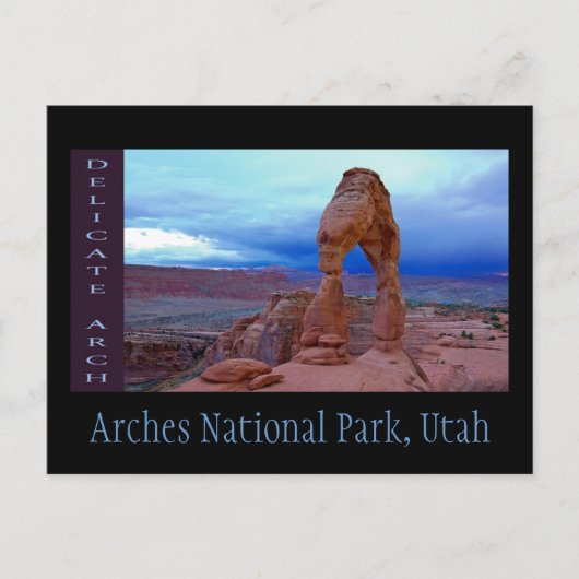 Nationaal park Arches, Utah Briefkaart (Voorkant)
