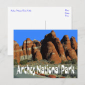 Nationaal park Arches, Utah Briefkaart (Voorkant / Achterkant)