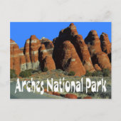 Nationaal park Arches, Utah Briefkaart (Voorkant)