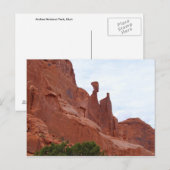 Nationaal park Arches, Utah Briefkaart (Voorkant / Achterkant)