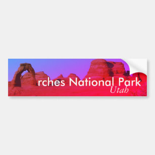 Nationaal park Arches, Utah Bumpersticker