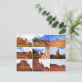 Nationaal park Arches, Utah, Collage, Briefkaart (Staand voorkant)