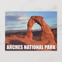 Nationaal park Arches, Utah Delicate Arch Briefkaa Briefkaart