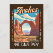 Nationaal park Arches Utah in nood Briefkaart (Voorkant)