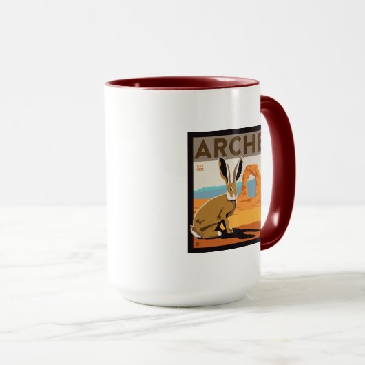 Nationaal park Arches, Utah | Jackrabbit Mok (Voorkant rechts)