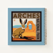Nationaal park Arches, Utah | Jackrabbit Notitieboek (Achterkant)