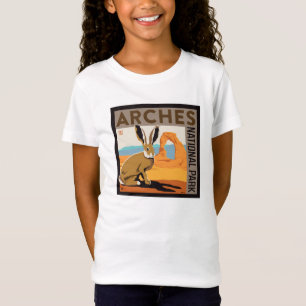 Nationaal park Arches, Utah   Jackrabbit T-shirt