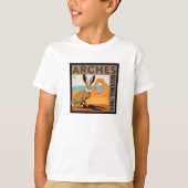 Nationaal park Arches, Utah | Jackrabbit T-shirt (Voorkant)