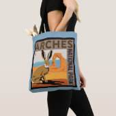 Nationaal park Arches, Utah | Jackrabbit Tote Bag (Dichtbij)
