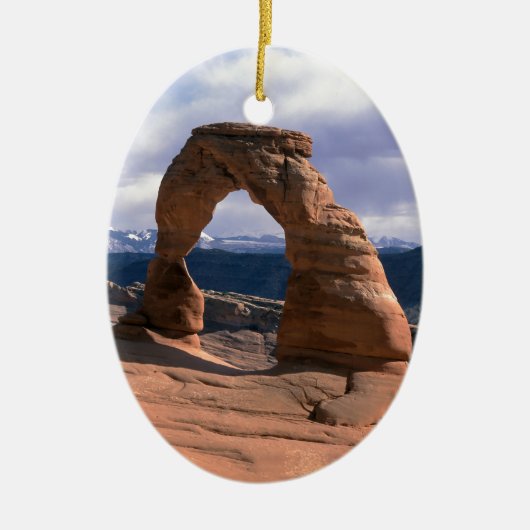 Nationaal park Arches, Utah Keramisch Ornament (Voorkant)