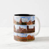 Nationaal park Arches, Utah, Mok collage (Voorkant rechts)