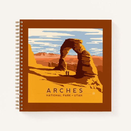 Nationaal park Arches Utah | Notitieboek (Voorkant)