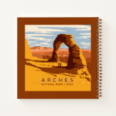 Nationaal park Arches Utah | Notitieboek (Achterkant)