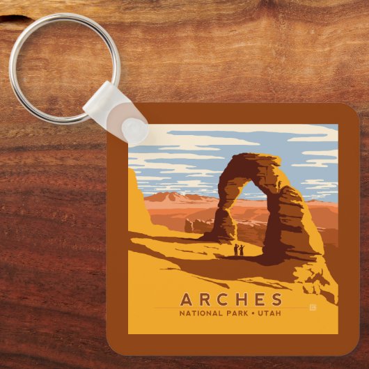 Nationaal park Arches Utah | Sleutelhanger (Voorkant)