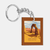 Nationaal park Arches Utah | Sleutelhanger (Voorkant Links)
