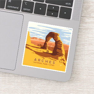 Nationaal park Arches Utah   Sticker