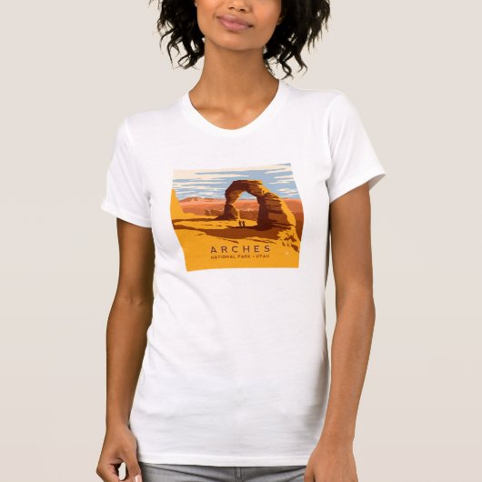 Nationaal park Arches Utah | T-shirt (Voorkant)