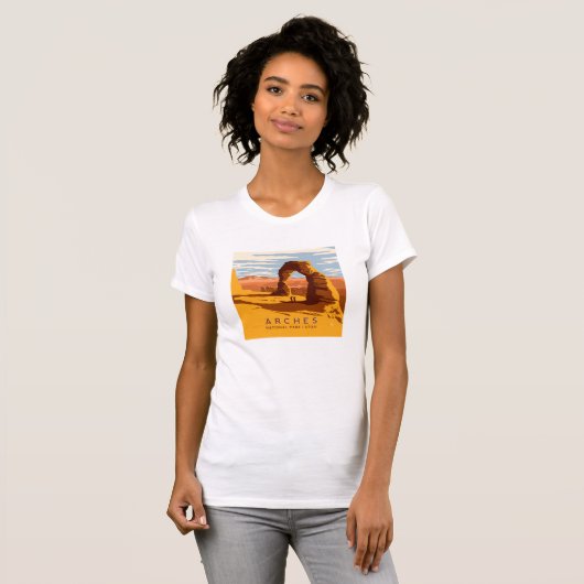 Nationaal park Arches Utah | T-shirt (Voorkant volledig)