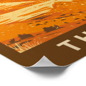 nationaal park arches utah Three Gossips  Poster (Hoek)