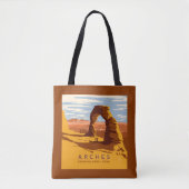 Nationaal park Arches Utah | Tote Bag (Voorkant)