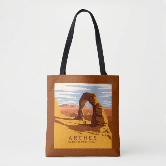 Nationaal park Arches Utah | Tote Bag (Voorkant)