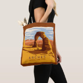 Nationaal park Arches Utah | Tote Bag (Dichtbij)