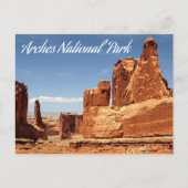 Nationaal Park Arches, Utah - Verenigde Staten Briefkaart (Voorkant)
