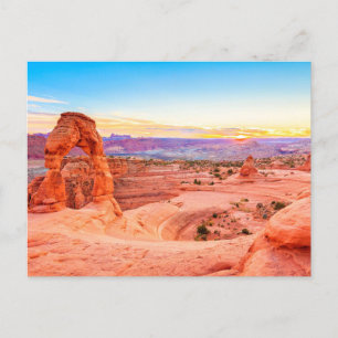 Nationaal Park Arches, Utah, Verenigde Staten Briefkaart