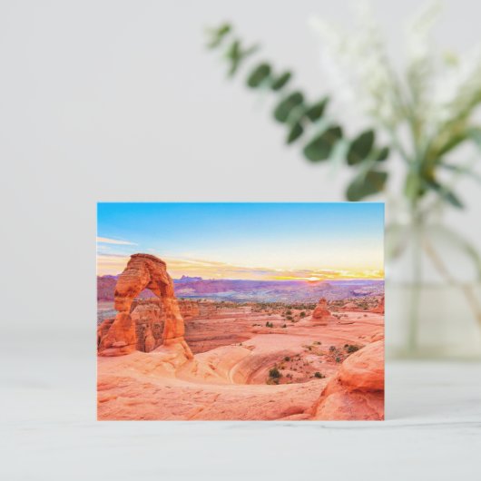 Nationaal Park Arches, Utah, Verenigde Staten Briefkaart (Staand voorkant)