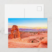 Nationaal Park Arches, Utah, Verenigde Staten Briefkaart (Voorkant / Achterkant)