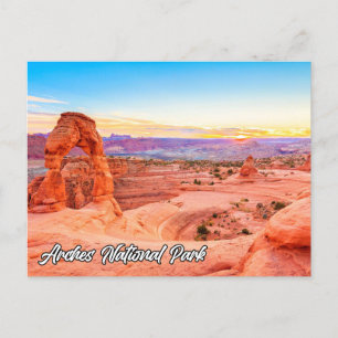 Nationaal Park Arches, Utah, Verenigde Staten Briefkaart
