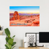 Nationaal Park Arches, Utah, Verenigde Staten Poster (Thuiskantoor)