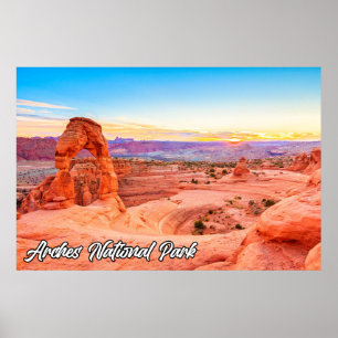 Nationaal Park Arches, Utah, Verenigde Staten Poster