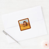Nationaal park Arches Utah | Vierkante Sticker (Envelop)