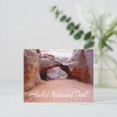 Nationaal park Arches, Utah - VS Briefkaart (Staand voorkant)