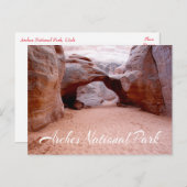 Nationaal park Arches, Utah - VS Briefkaart (Voorkant / Achterkant)