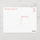 Nationaal park Arches, Utah - VS Briefkaart (Achterkant)