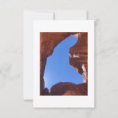 Nationaal Park Arches Wenskaart Bedankkaart (Voorkant)