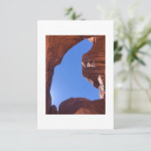 Nationaal Park Arches Wenskaart Bedankkaart (Staand voorkant)