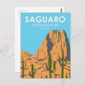 Nationaal Park Arizona Beehive Peak Briefkaart (Voorkant / Achterkant)