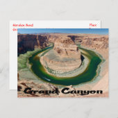 Nationaal park Arizona Briefkaart Grand Canyon (Voorkant / Achterkant)