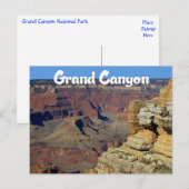 Nationaal park Arizona Briefkaart Grand Canyon (Voorkant / Achterkant)